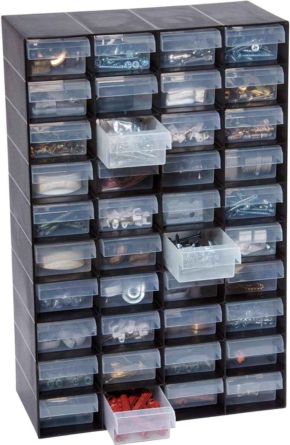 Britten & James 40 Drawer Storage Cabinet Organiser Unit Black ideal for Workroom, Workshop, Garage or Shed