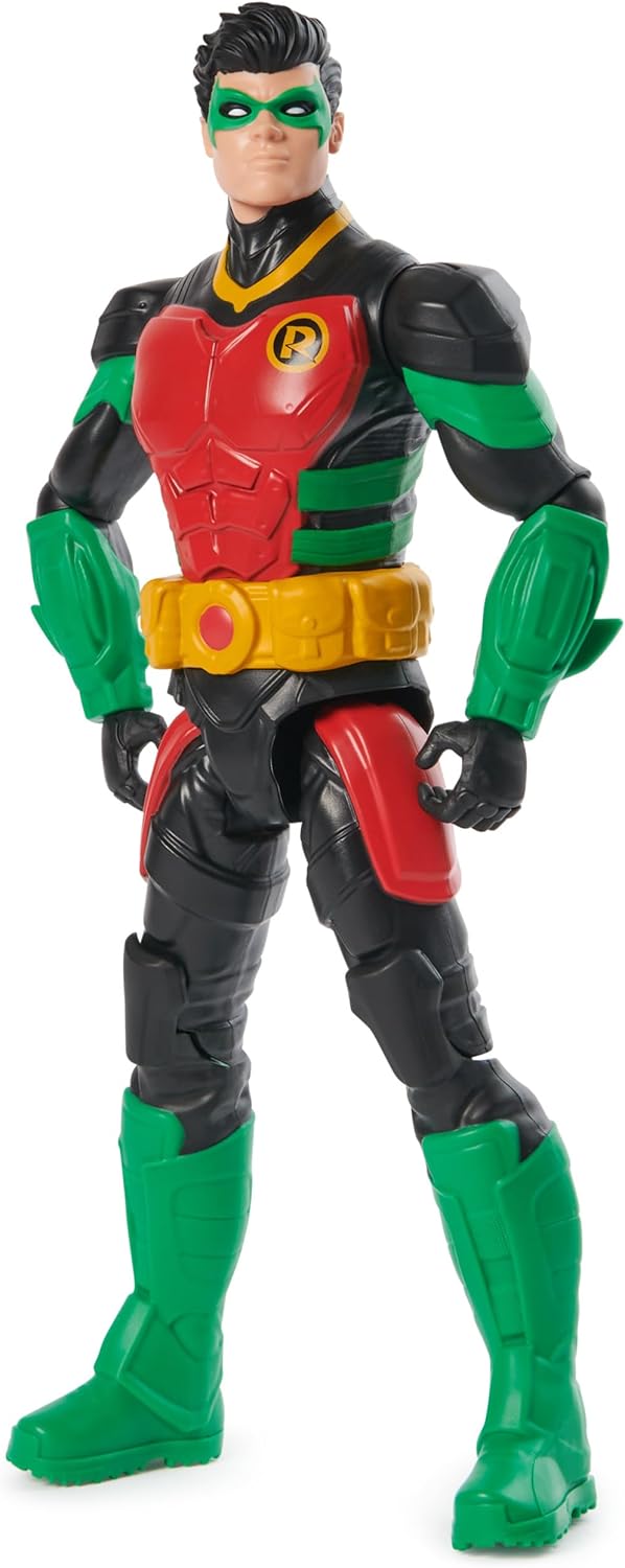 DC Comics, Robin Action Figure Age 3+, 30cm, Kids’ Toys for Boys and Girls, Ages 3+
