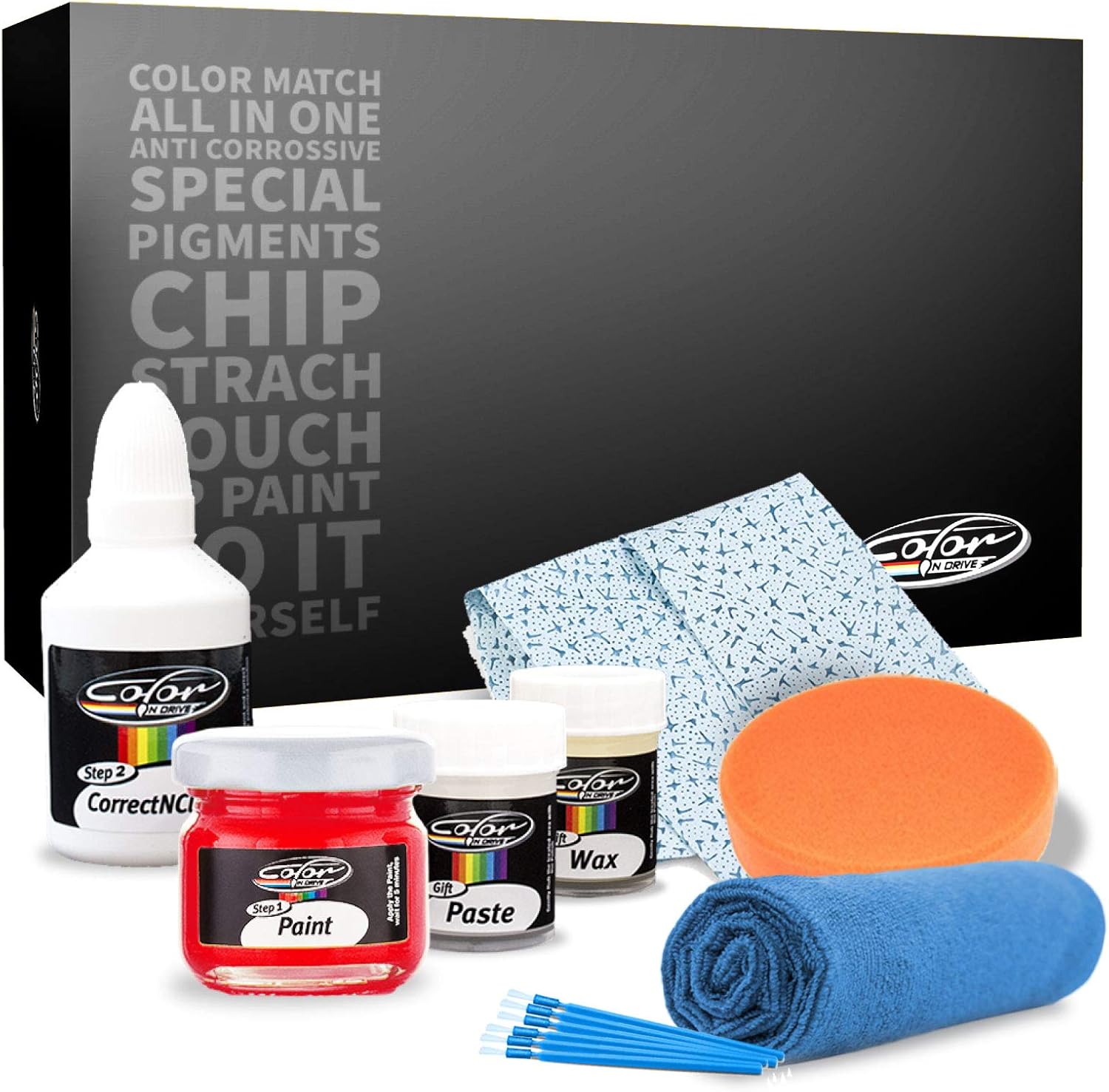 Color N Drive for BMW Automotive Touch Up Paint | N37 - Silk Met | Paint Scratch Repair, Exact Match Guarantee - Plus