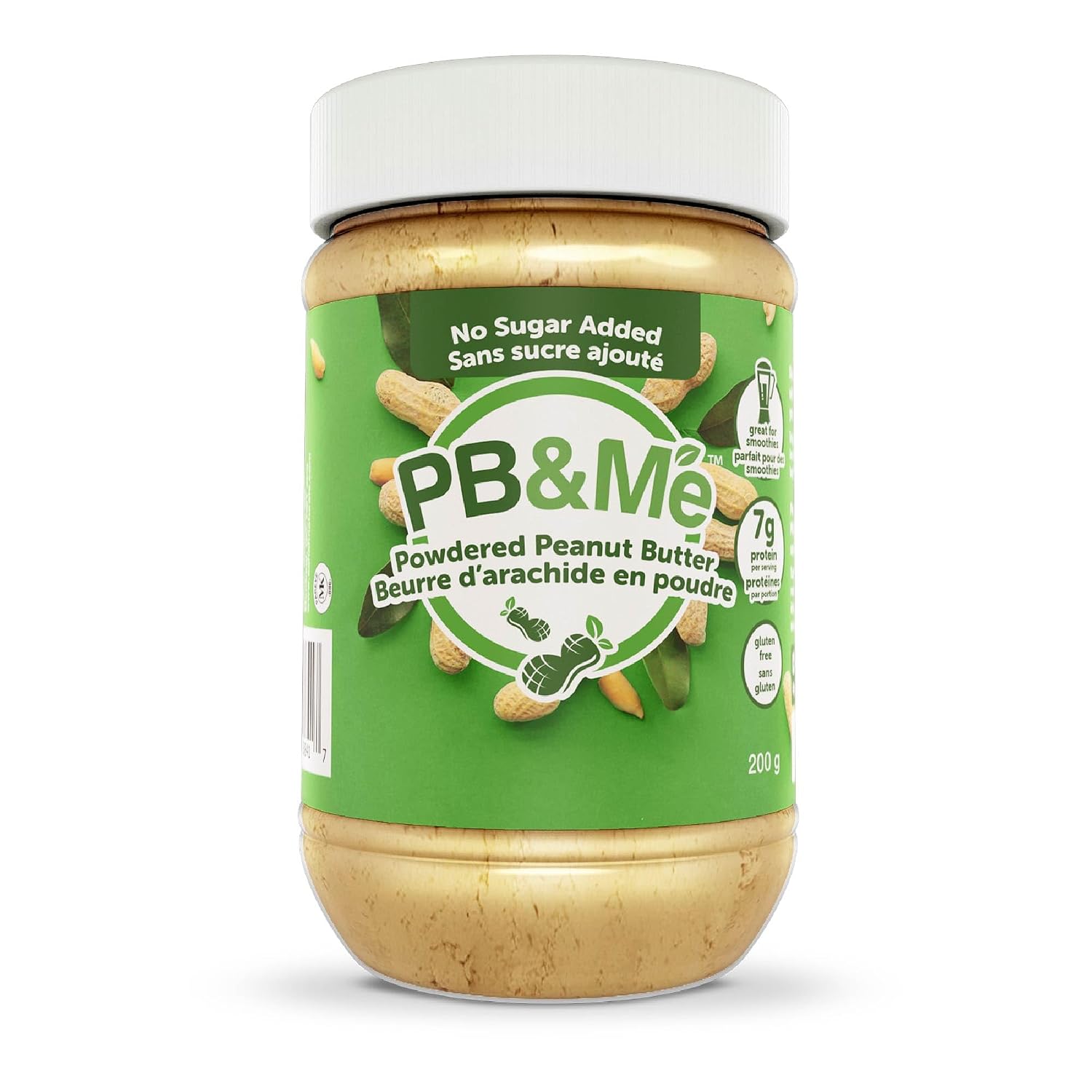 PB&Me Sugar Free Peanut Butter Powder Peanut Powder for Smoothies, Peanut Butter Powder Protein, Low Carb Peanut Butter, Low Fat Peanut Butter 7oz