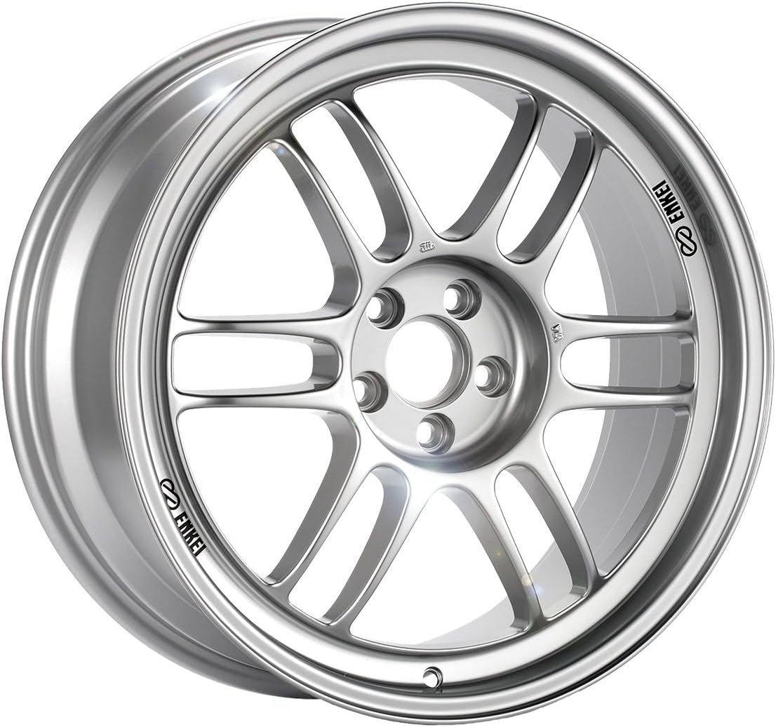 Enkei 379-895-6515SP RPF1 Racing Wheel 18x9.5 +15 5x114.3 Silver Paint