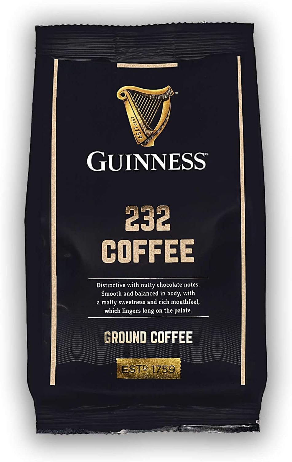 Exclusive Guinness '232' Coffee Brew – 227g Ground/Filter Coffee by Tiki Tonga | Rich Roast, Crafted in the UK