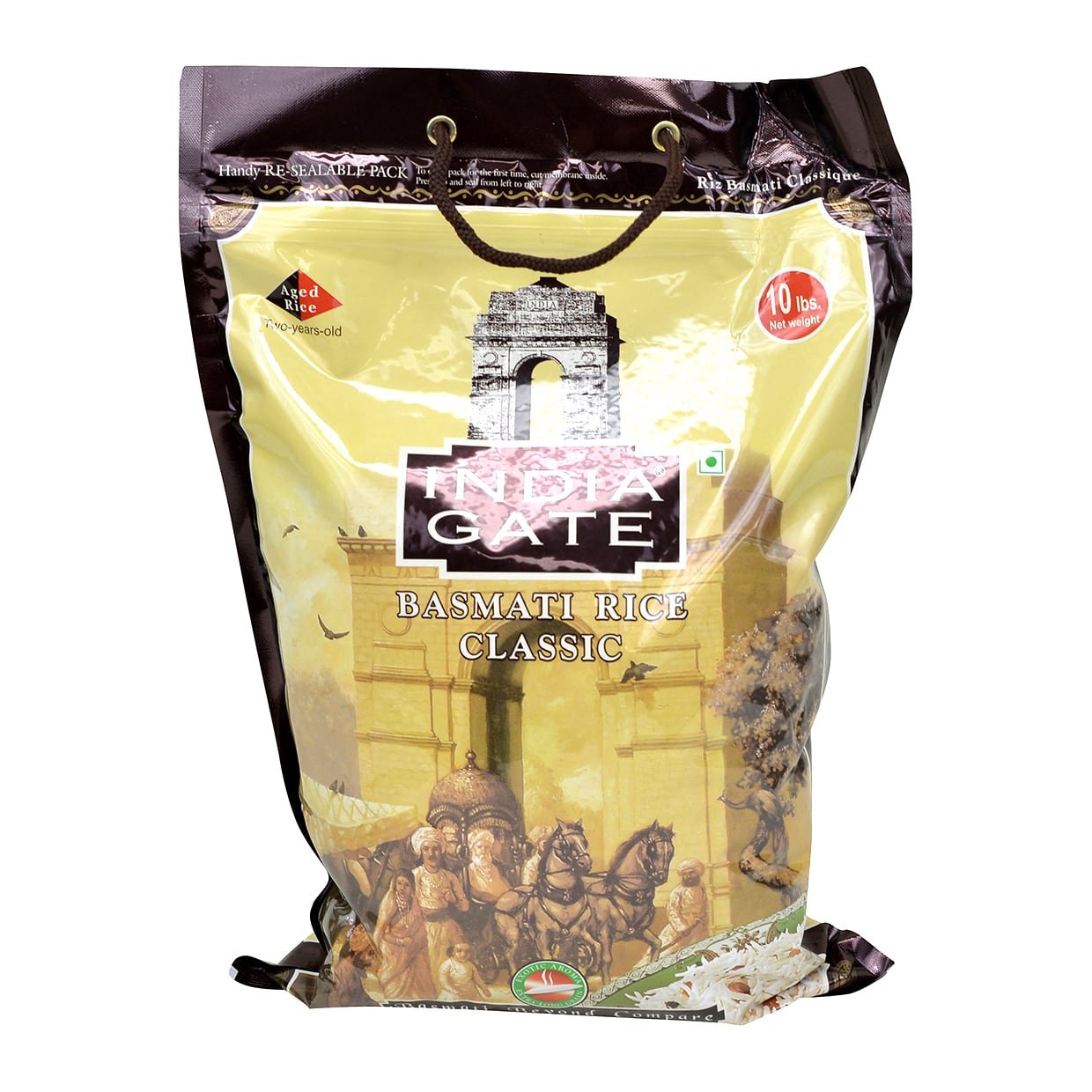 India Gate - White Basmati Rice - Classic, 10 Pound