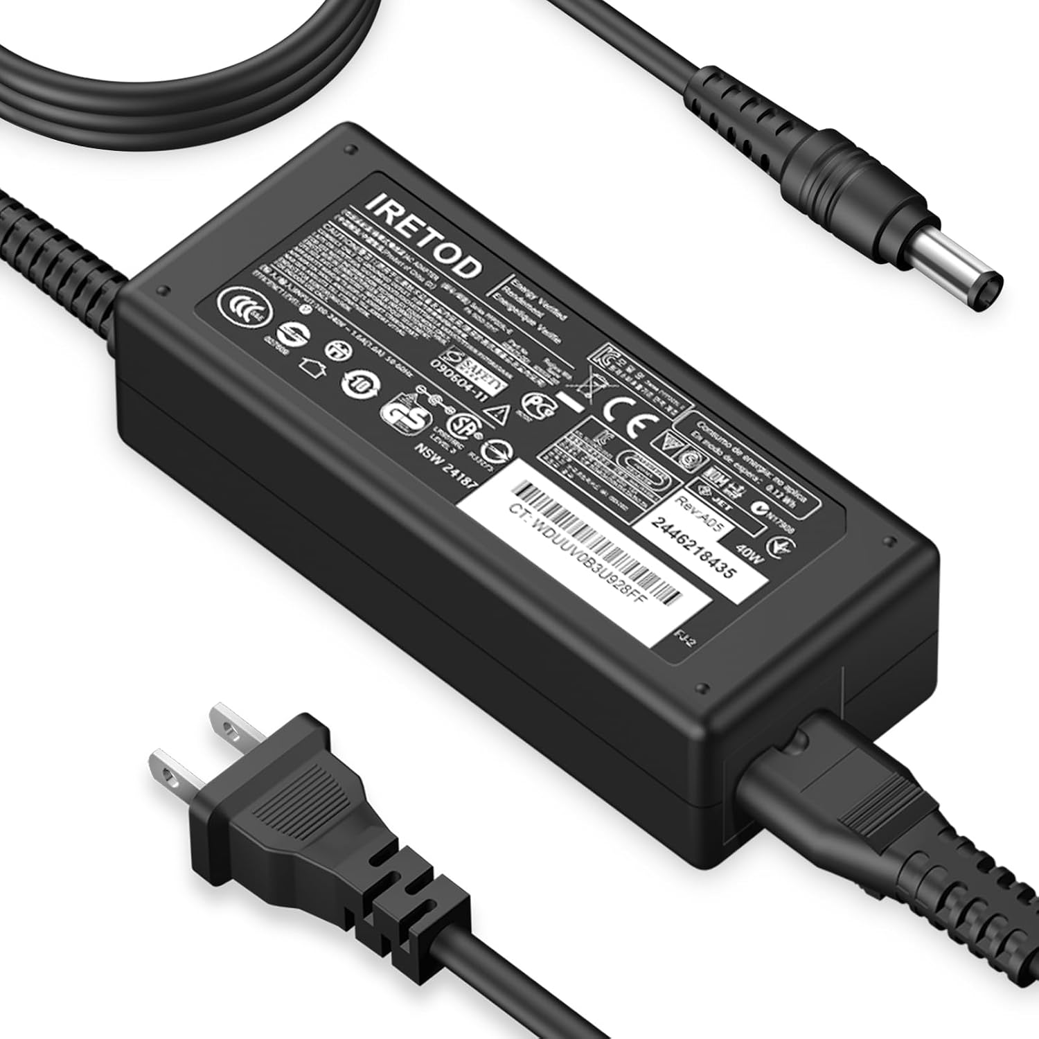 Charger for Harman Kardon Onyx Studio 8 7 6 5 4 3 2 1 Wireless Bluetooth Portable Speaker Compatible with Harman Kardon Charger 19V 38W AC Charger Fast Replacement Power Adapter