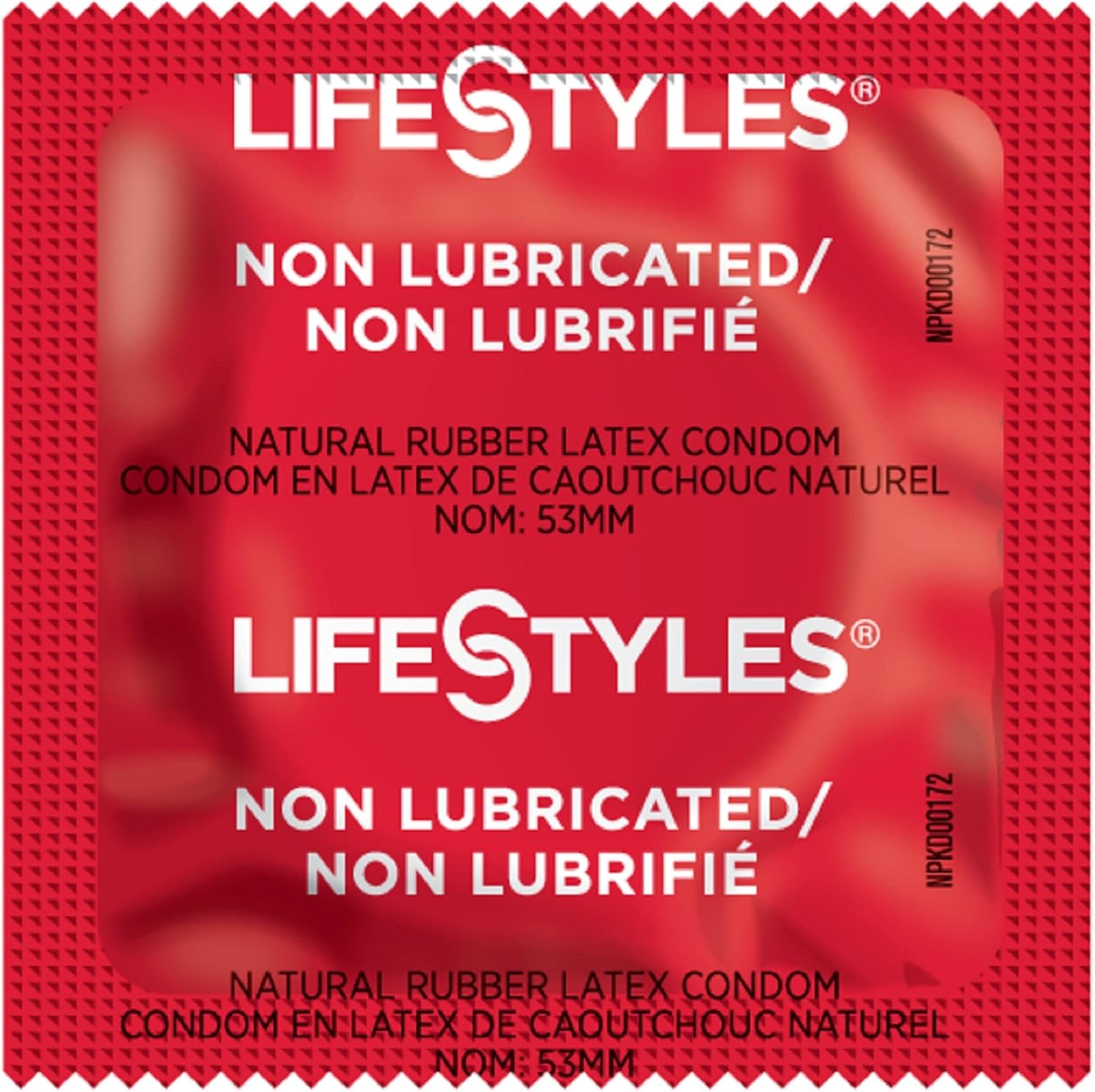 LifeStyles Non-Lubricated Condoms - Quantity - 100 Pack
