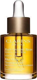 Clarins Blue Orchid Face Oil Treatment | Skin is Immediately Hydrated*, Revitalized and Toned | Restores Radiance | Visibly Minimizes Fine Lines | 100% Natural Plant Extracts | Dry Skin Type