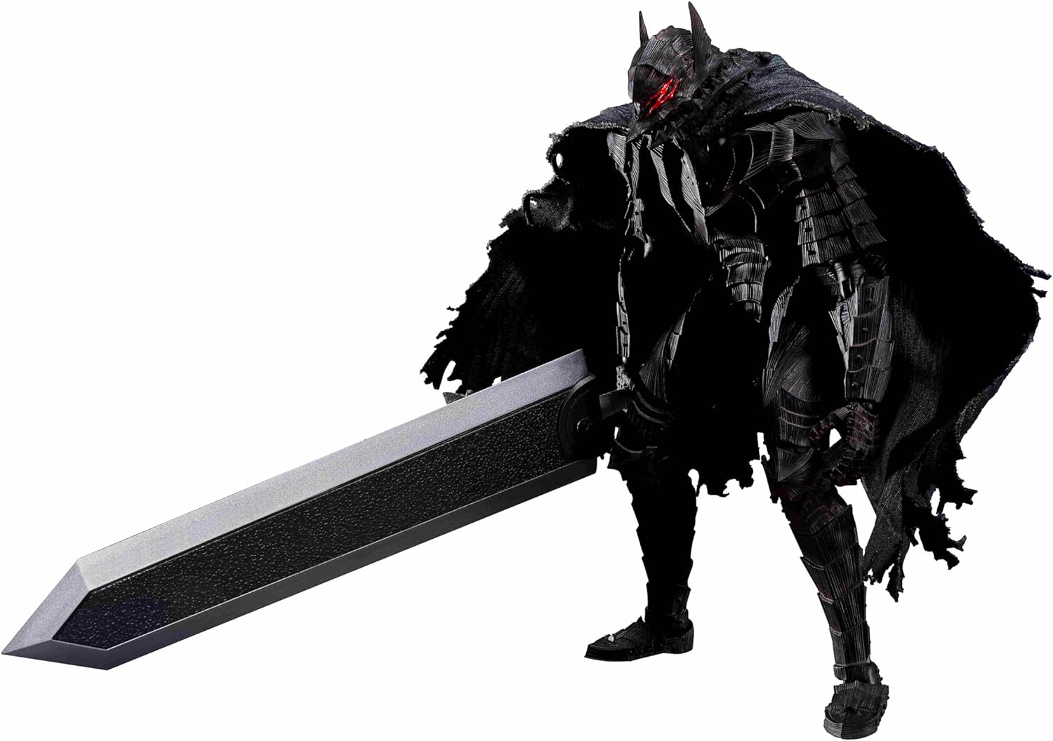 TAMASHII NATIONS S.H. Figuarts Berserk Guts (Berserk Armor) - Passionate - Approx. 6.3 inches (160 mm), ABS, PVC & Fabric, Pre-painted Action Figure