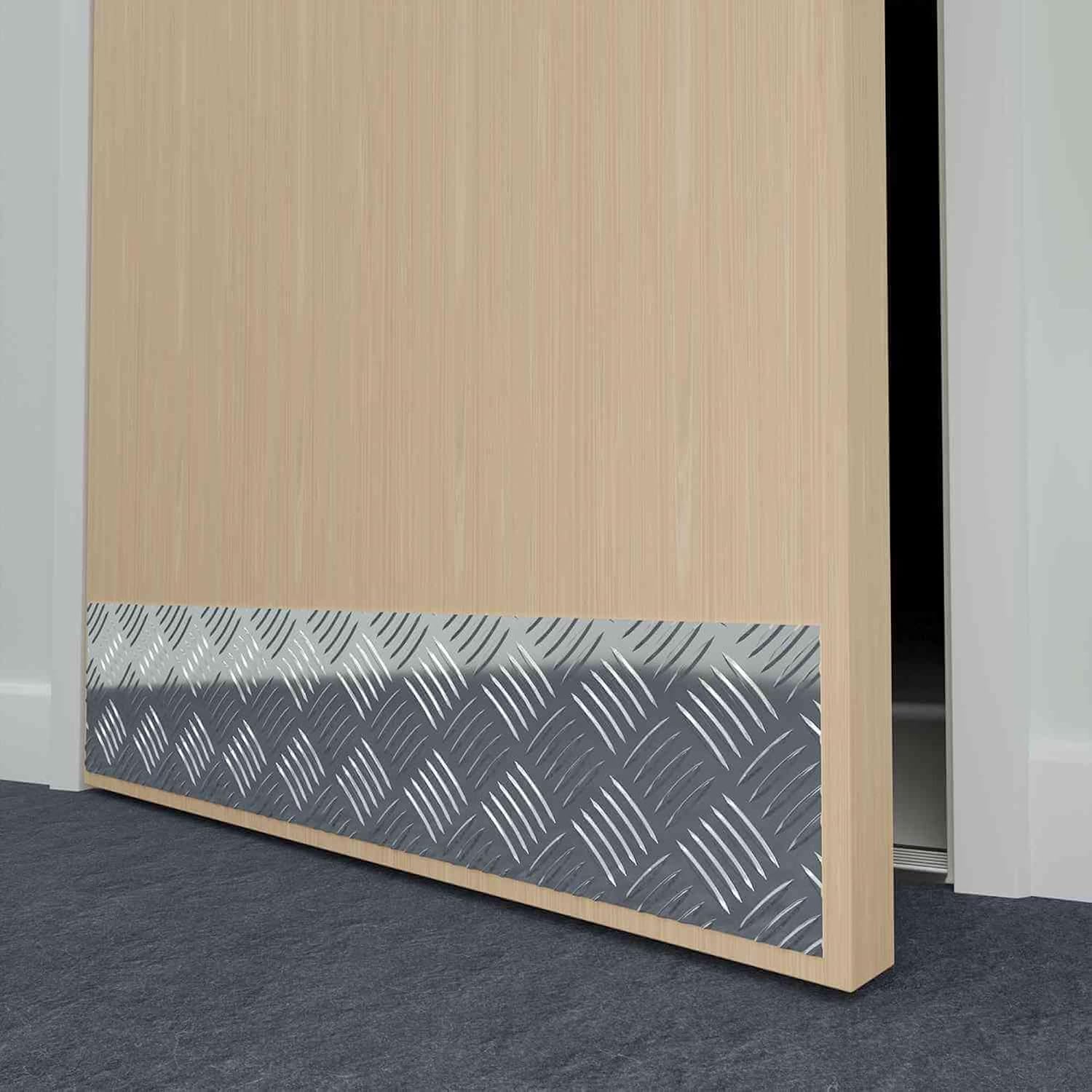 Tread Plate Kickplate (200mm x 1000mm No Holes)
