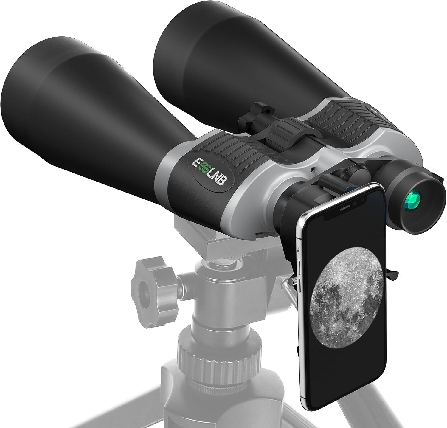ESSLNB Binoculars for Adults 13-39X70 Zoom Binoculars for Stargazing with Phone Adapter Tripod Adapter and Case for Stargazing Terrestrial Viewing Hunting