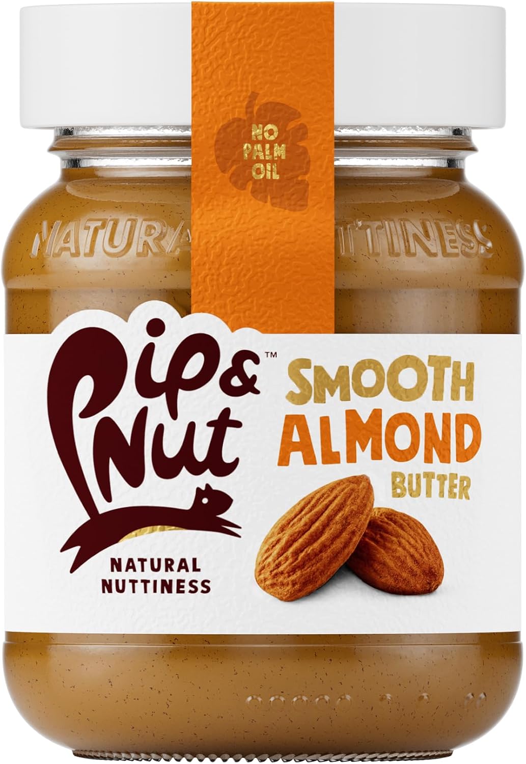Pip & Nut Smooth Almond Butter, 170g