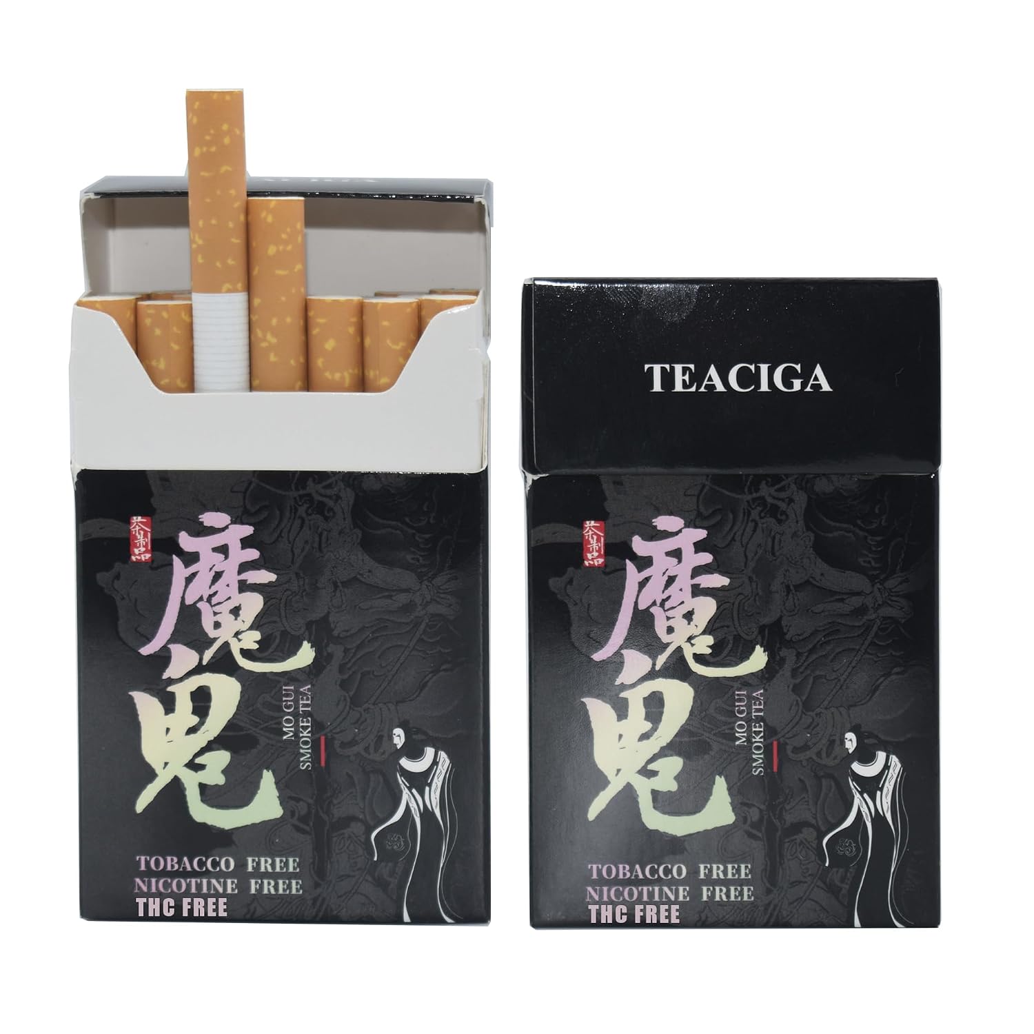 Herbal Cigarettes，Tobacco Free, Nicotine Free, THC Free， Vape Alternative Cigarettes to Quit Smoking，2 Packs-40 Smokes