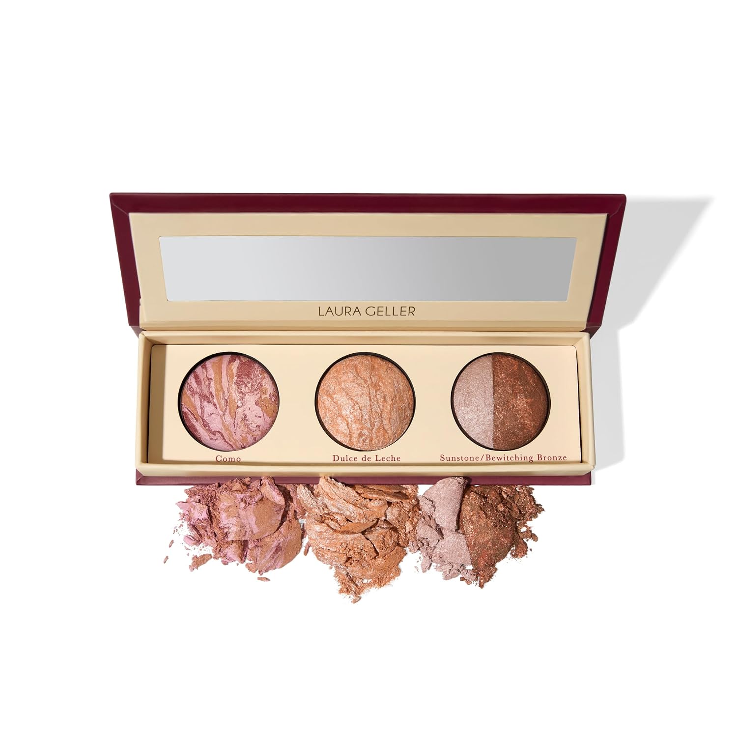 LAURA GELLER NEW YORK Geller's Greatest Everyday Heroes Baked Blush, Highlighter and Eyeshadow Palette
