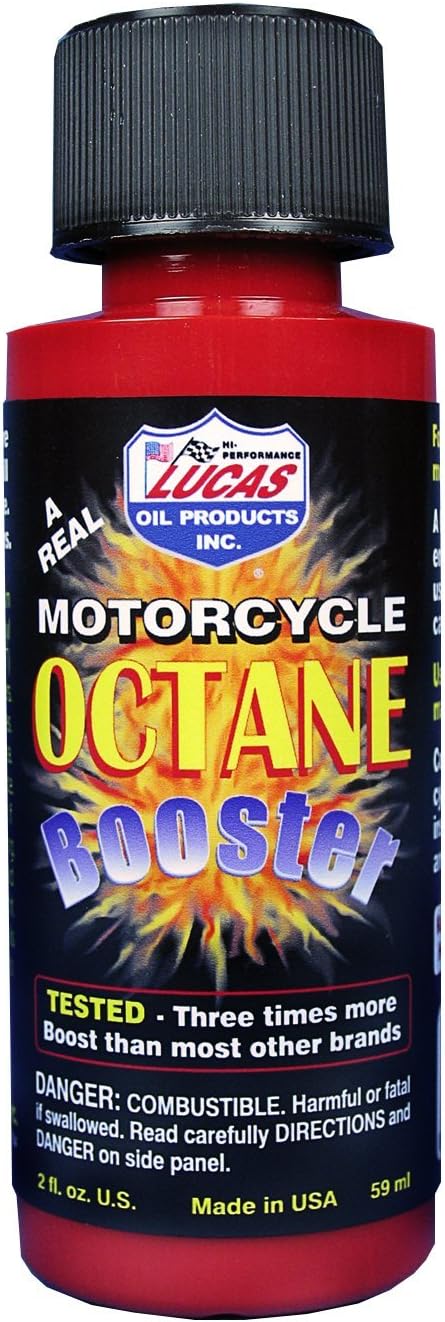Lucas Oil 10725-PK18 Octane Booster - 2 oz, Pack of 18