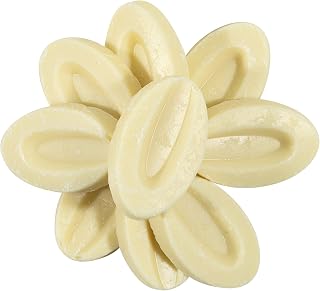 Valrhona 4660 Ivoire Feve 35% White Chocolate Callets from OliveNation - 1/2 pound