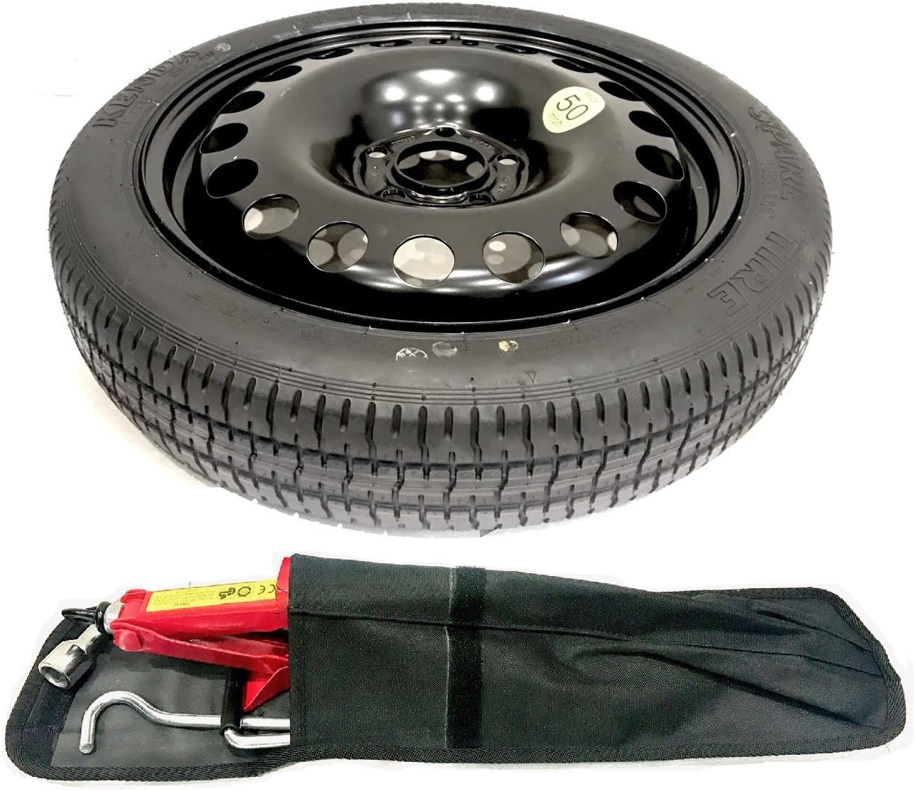 17" SPACE SAVER SPARE WHEEL AND TOOL KIT COMPATIBLE WITH KIA NIRO/eNIRO (2016-PRESENT DAY)
