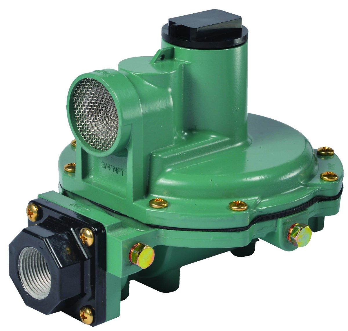 R622-DFF 2nd Stage Regulator, 9-13" W.C Spring, 3/4" x 3/4" NPT