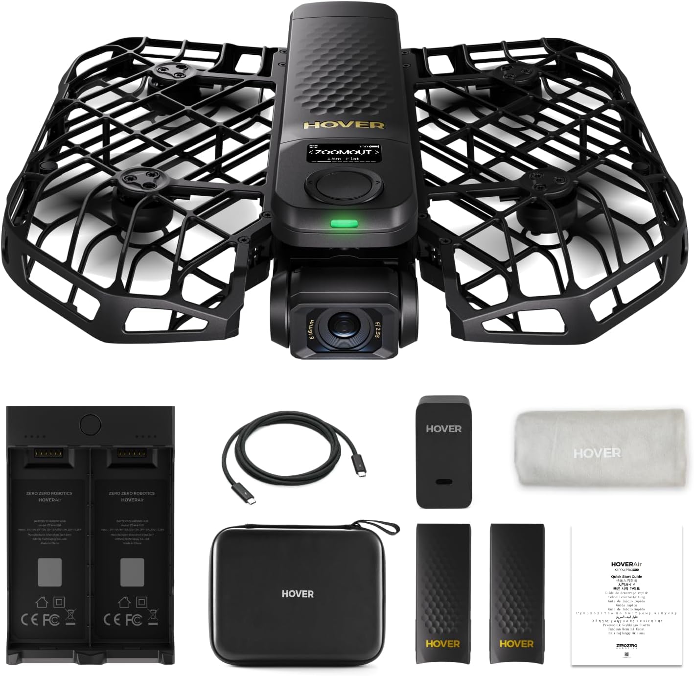 X1 PROMAX 8K Action Flying Camera, Foldable Drone with Camera with 42 KM/H Follow Speed, 10+ Fully Automatic Flight Modes, Fly Anywhere with OmniTerrain, SmoothCapture 2.0(Basic Combo)