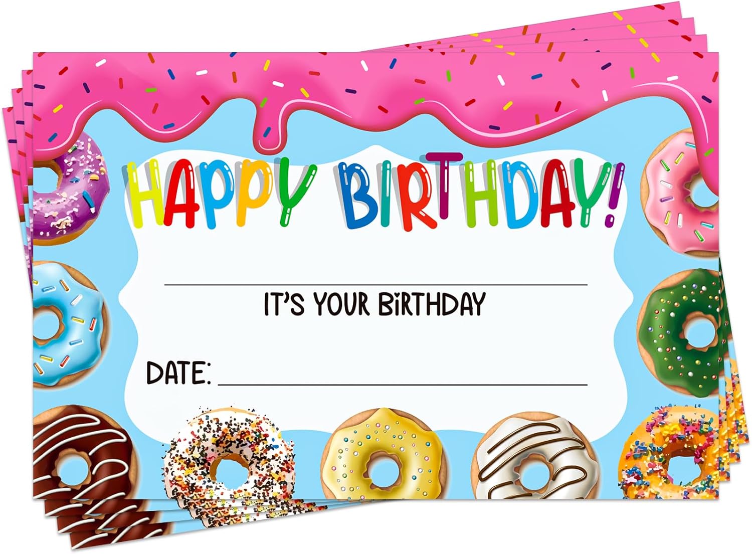Birthday Certificates for Kids Classroom - 30PCS Happy Birthday Certificates for Students Birthdays Awards Gifts from Teacher Back to School Supplies