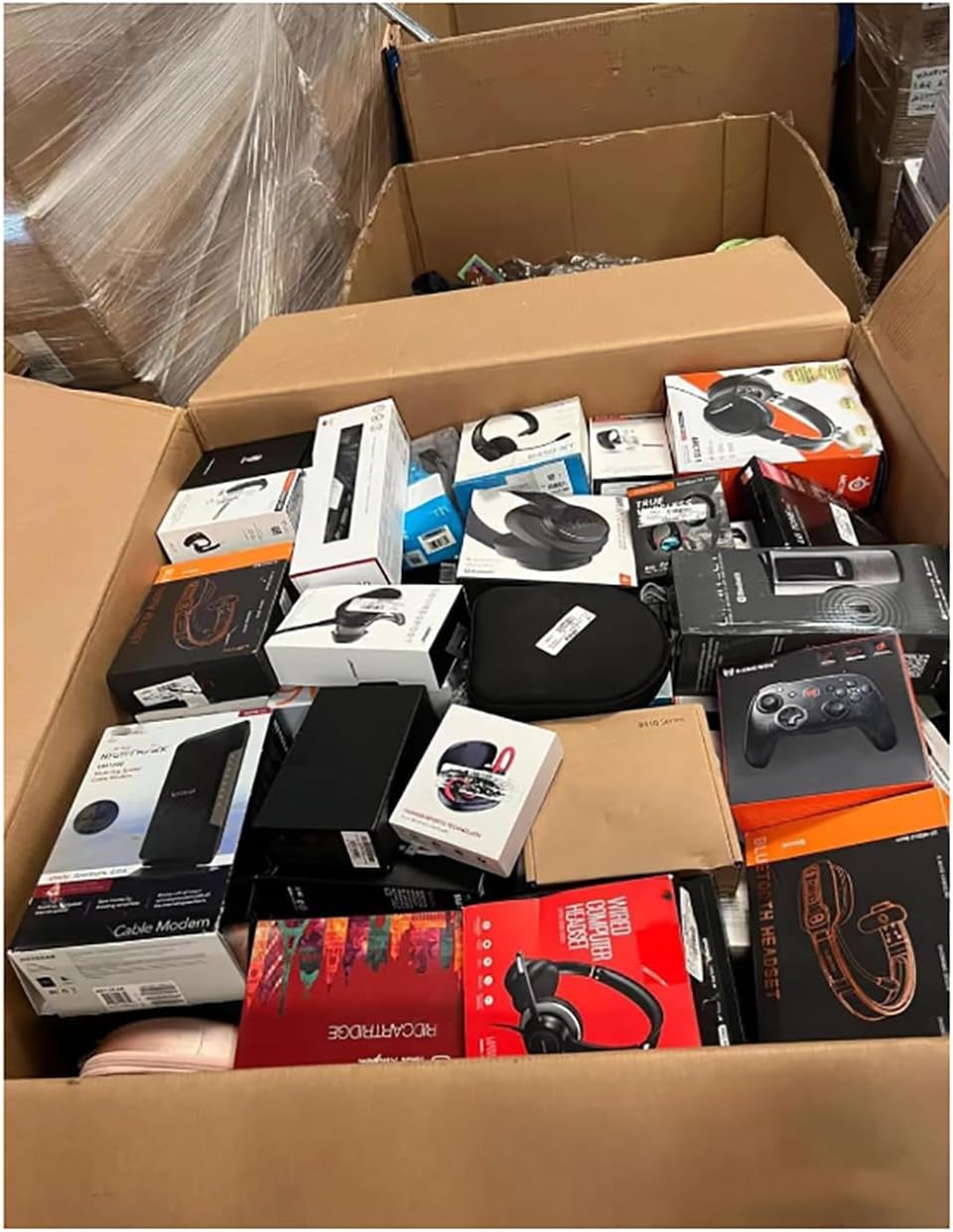 Unclaimed Tech Items Gift Box – Assorted Electronic Gadgets and Accessories for Smart Shoppers HBB10