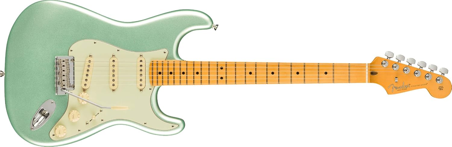 Fender American Professional II Stratocaster - Mystic Surf Green with Maple Fingerboard