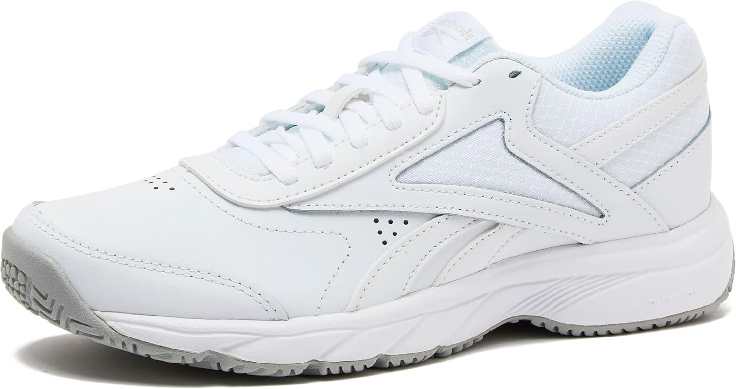 Reebok Work N Cushion Non Slip Work Shoes for Men, Black or White Safety Sneakers