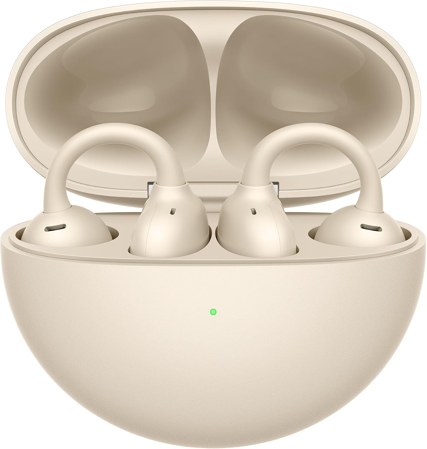 HUAWEI FreeClip, Feather-Light Wearing, Open-Ear Listening, AI Crystal-Clear Call, Long Battery Life, Dual-Device Connections, Beige
