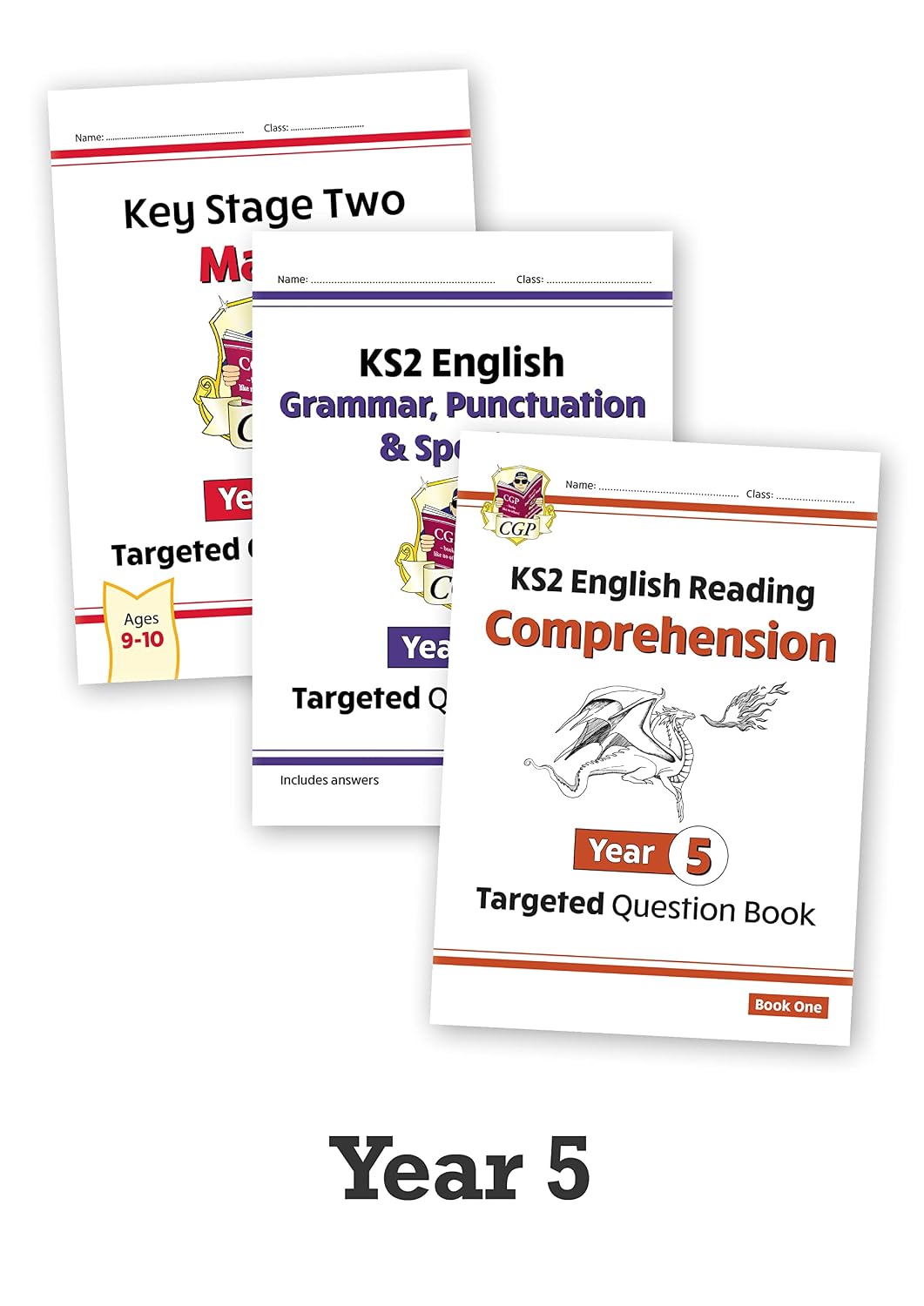 KS2 Year 5 Back to School Essentials: Workbook Bundle - Ages 9-10