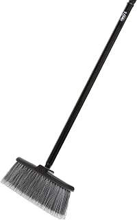 Fuller Brush Kitchen Broom - Long Handle with Wide Sweeper Broom - Helps Clean Hard-to-Reach Areas Perfect for Small Particles, Crumbs, Sand, Dust and More Ideal for Home Use