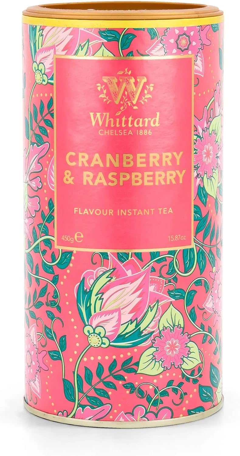 Whittard Cranberry & Raspberry Flavour Instant Tea 450g