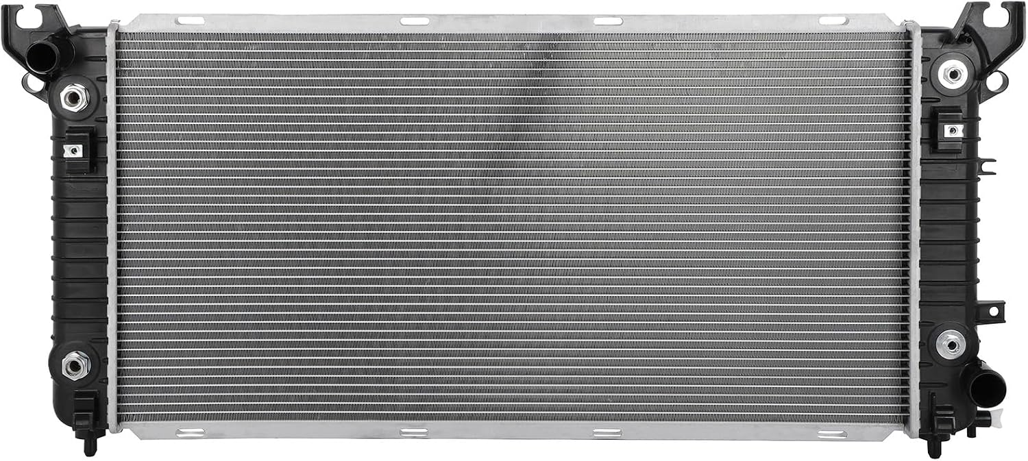 SCITOO Aluminum Radiator compatible with Chevrolet for GMC 2014-2018
