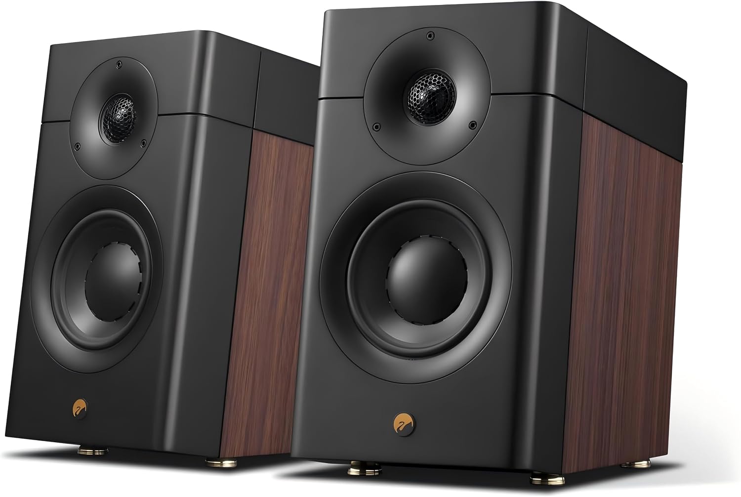 HiVi-Swans D3.1 MKII Passive Bookshelf Speakers, 6.5" 2-Way Home Speakers Pair - Needs Amplifier or Receiver to Operate