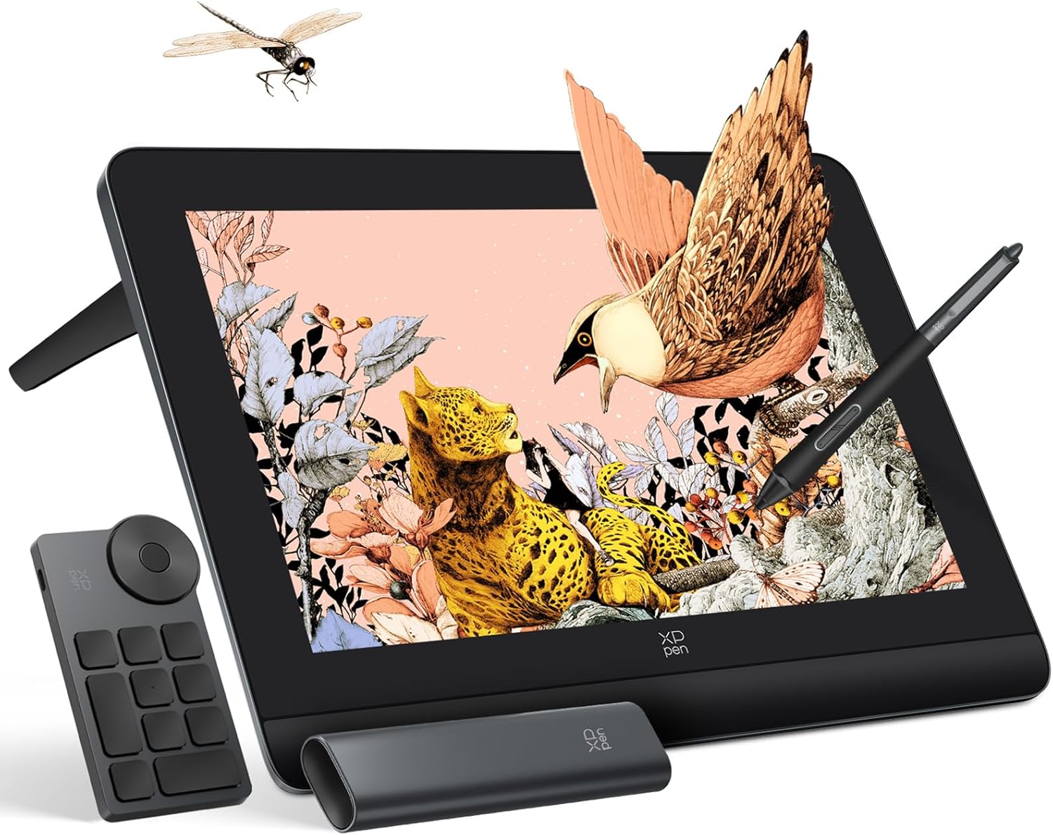 XPPen Artist Pro 16 (Gen 2) Drawing Tablet with 2.5K QHD Full-laminated Screen, 99% sRGB Color Gamut, 16K Pen Pressure, 16" Graphics Pen Display with Built-in Stand, Supports Windows, macOS, Android
