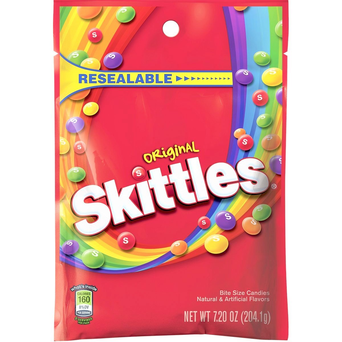 Skittles Original Candy, 7.2 oz bag