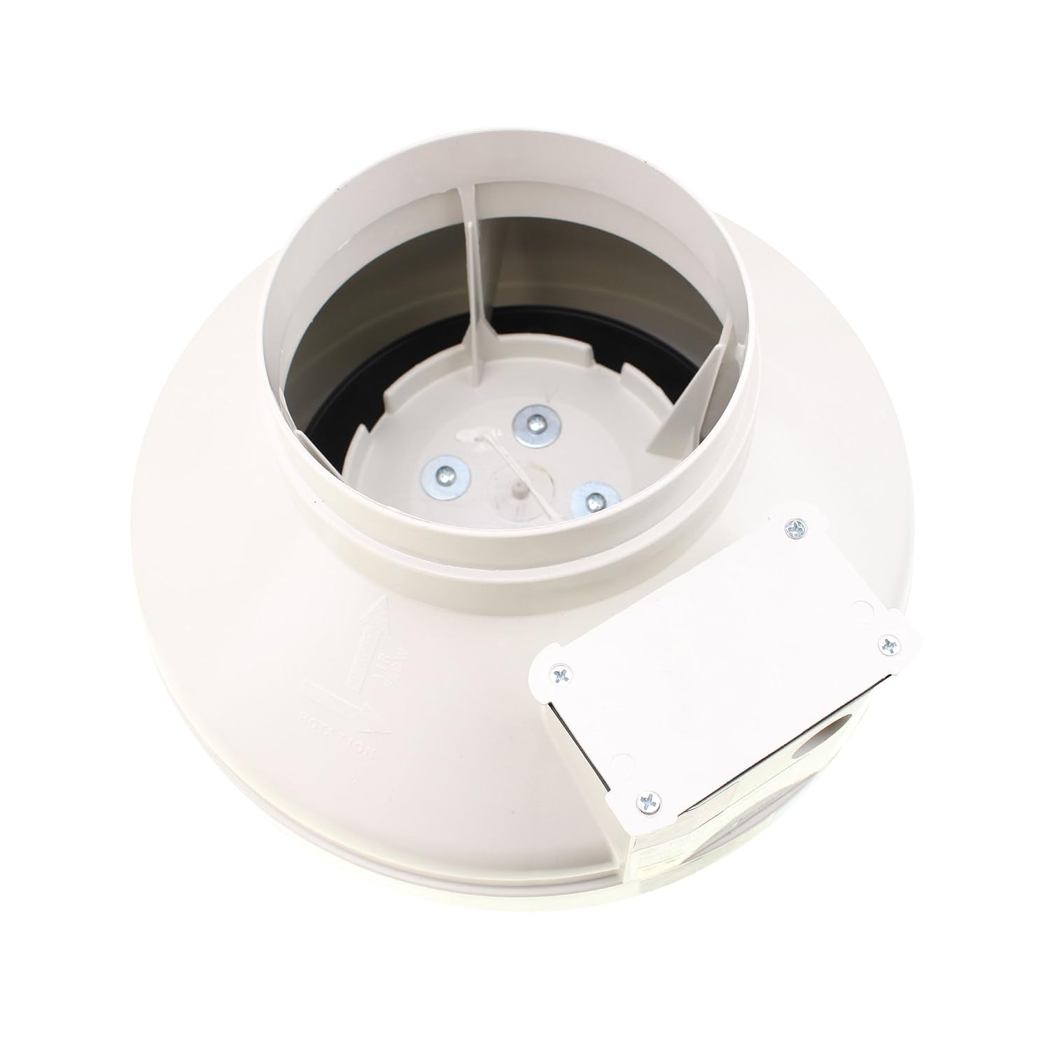 Fantech FR-150 in-Line Centrifugal Duct Fan, 6-Inch