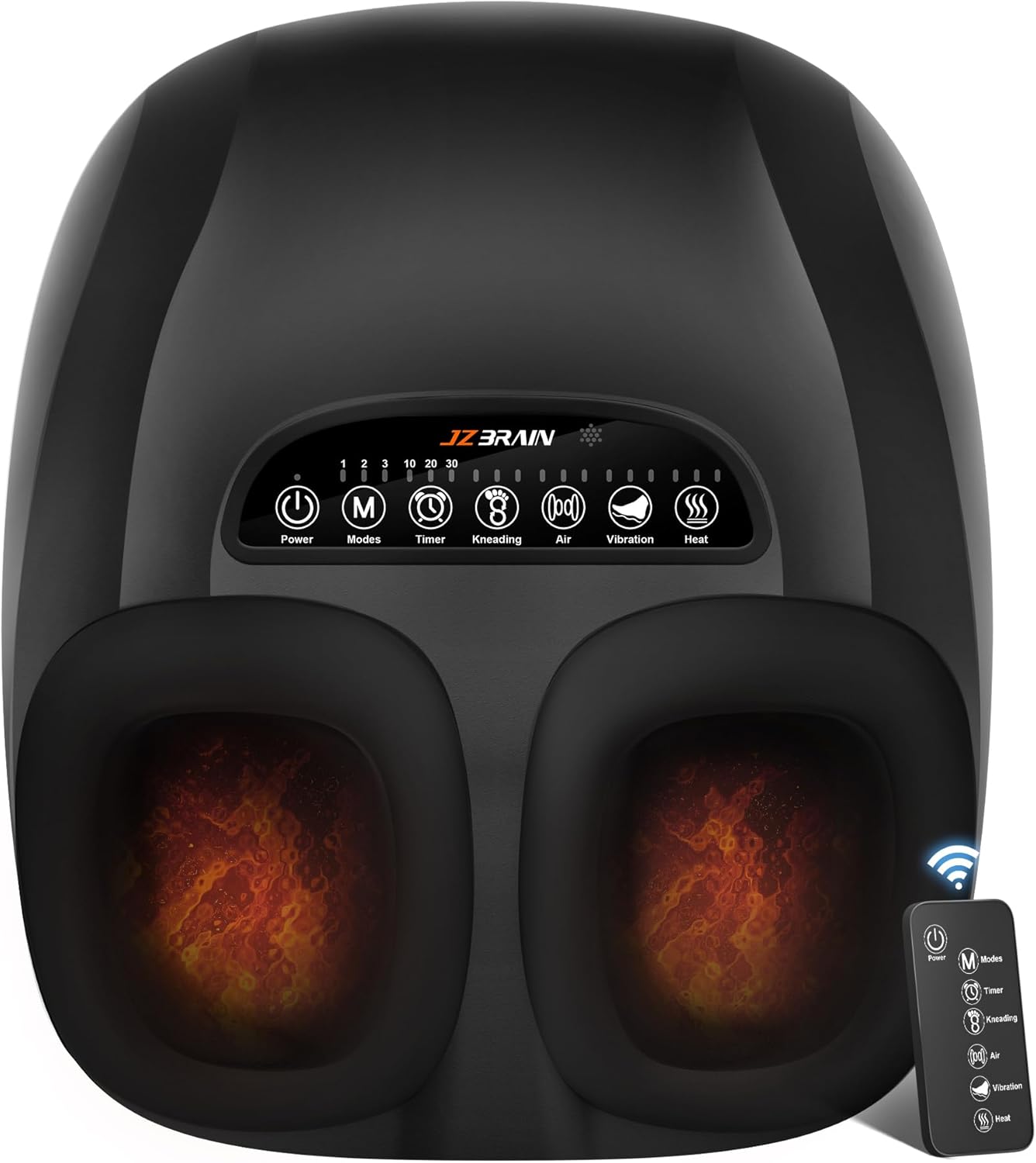 Shiatsu Foot Massager Machine with Heat : Deep Kneading Foot Massager with Vibration & Compression for Plantar Fasciitis & Neuropathy - for Women & Men,Relax for Home Office Use