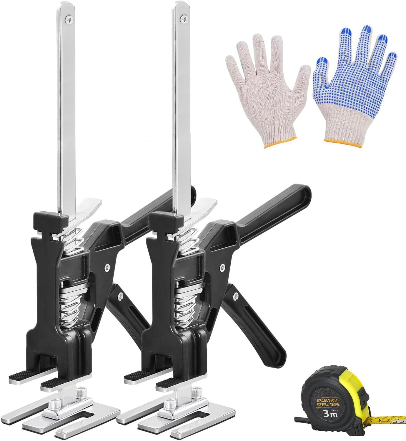 2 Pack Labor Saving Arm Jack, Portable Hand Lifting Tool, Multi-Function Height Adjustment Lifting Device, Arm Tool Lift for Installing Furniture, Doors & Windows, Load-Bearing 560LB/254KG