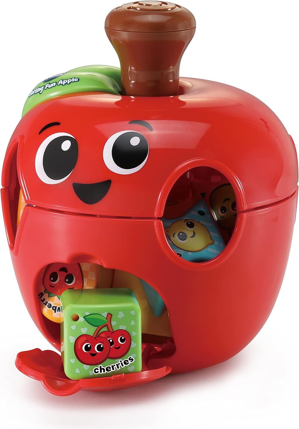 VTech Sorting Fun Apple, Shape Sorter, Educational Learning Toy, Birthday Gift for Kids aged 1, 2, 3 years