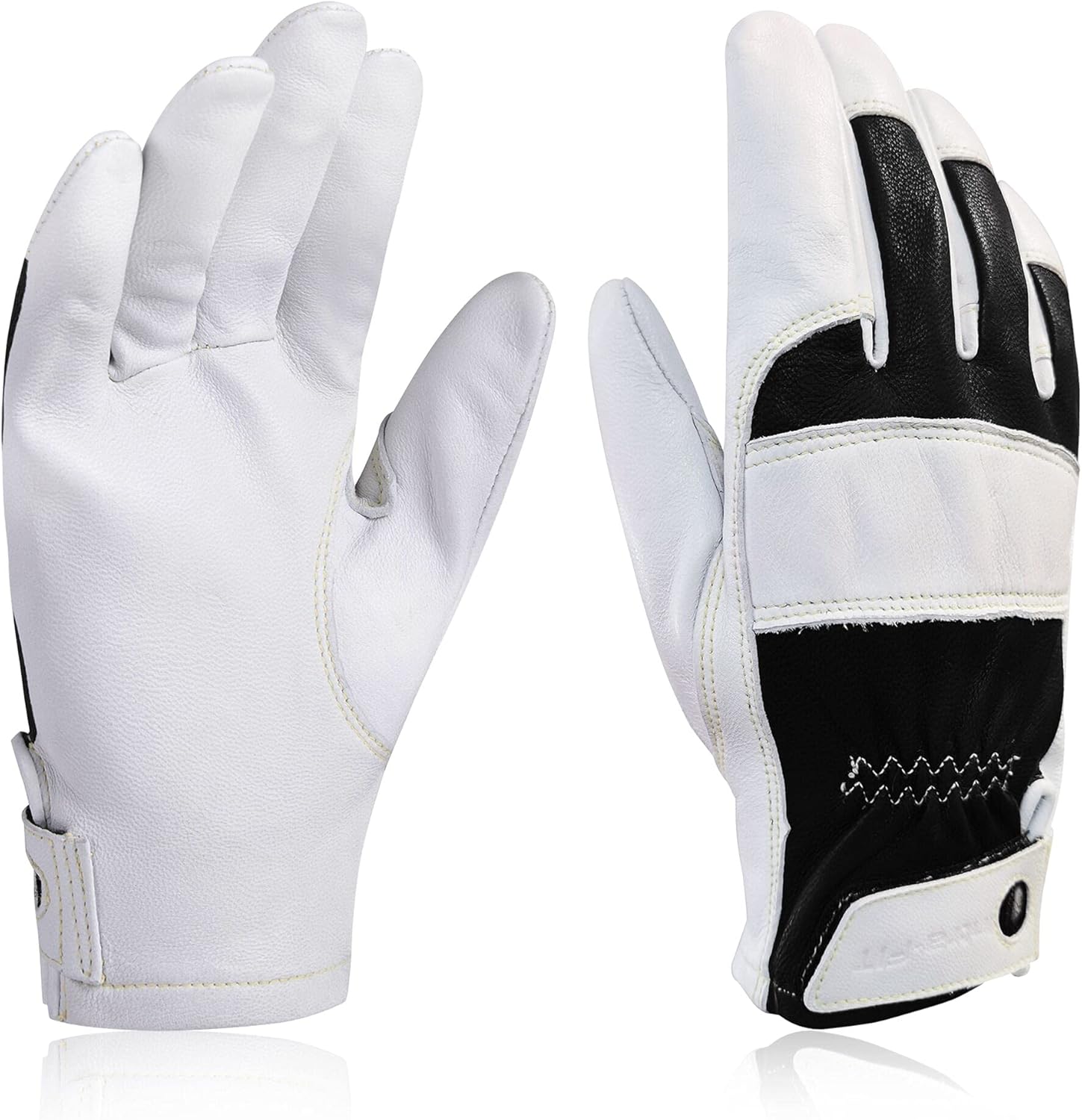 TIG Welding Gloves, High Dexterity Premium Goatskin,Spark-Resistant,True Fit