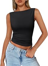 Trendy Queen Women Going Out Casual Tank Tops Spring Summer Basic Cute 2024 Sleeveless Shirt Y2K Fashion Outfits Clothes