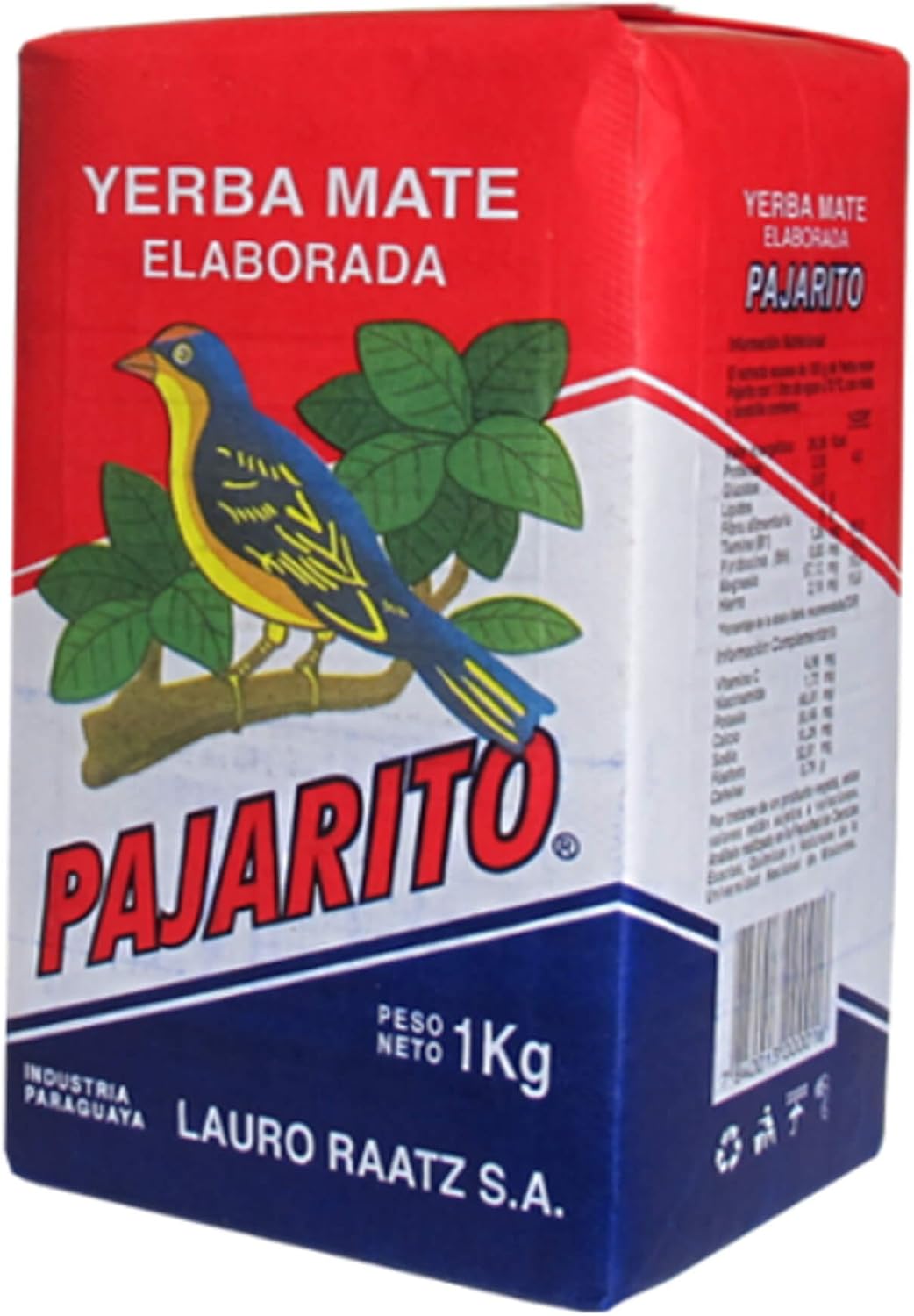 Yerba Mate Pajarito Tea (6x1Kg)