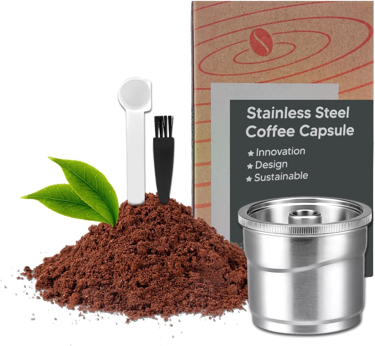 Reusable Coffee Capsules for ILLY, 304 Stainless Steel