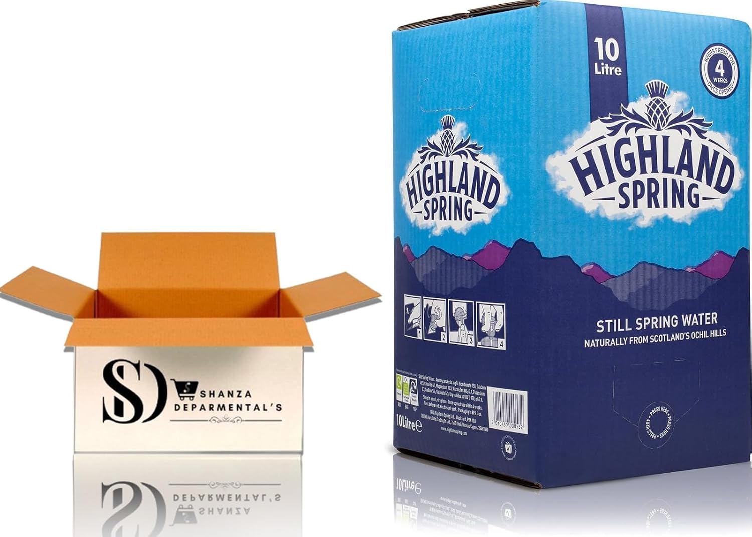 Highland Spring Still Spring Water, (10 Litre, Highland Spring Still Spring Water)