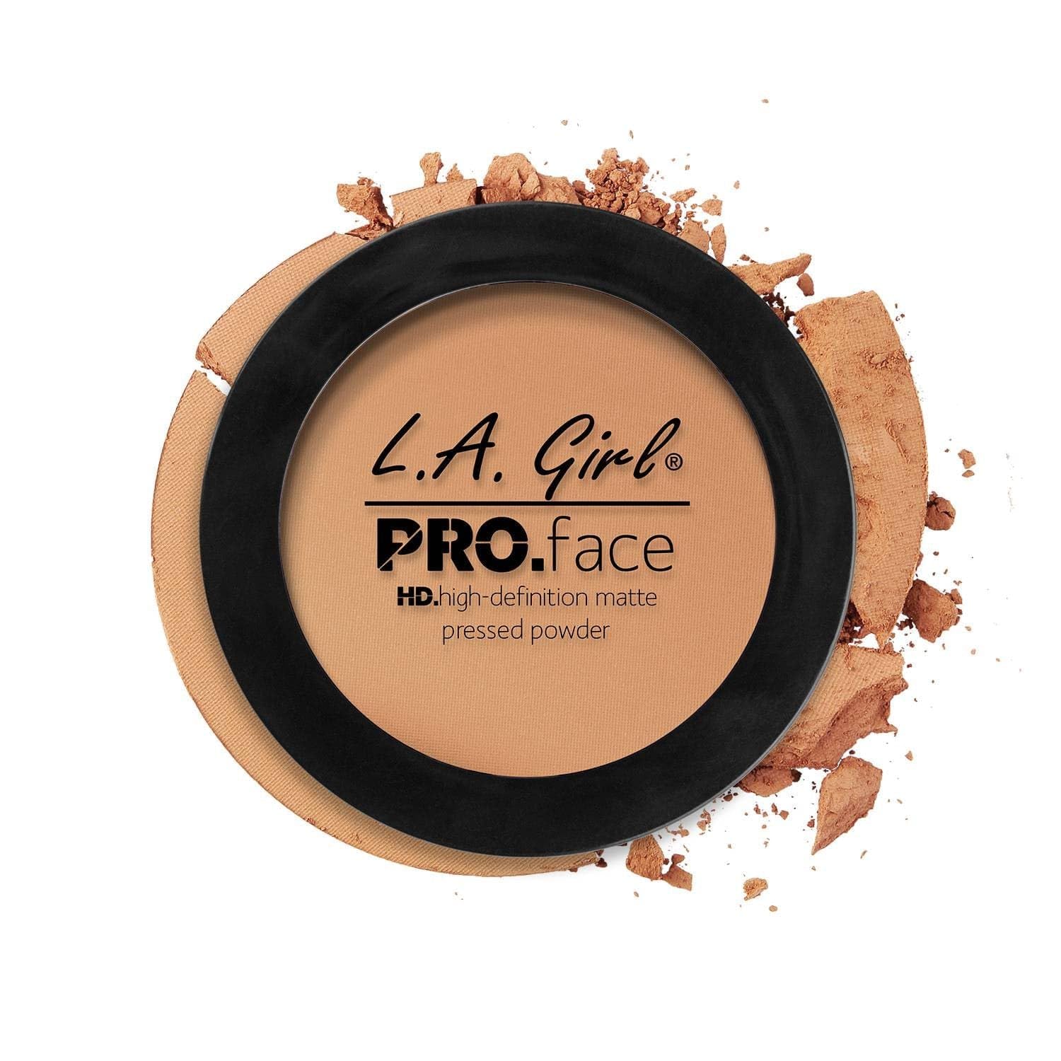 L.A. Girl PRO.Face Matte Pressed Powder, Warm Honey GPP607