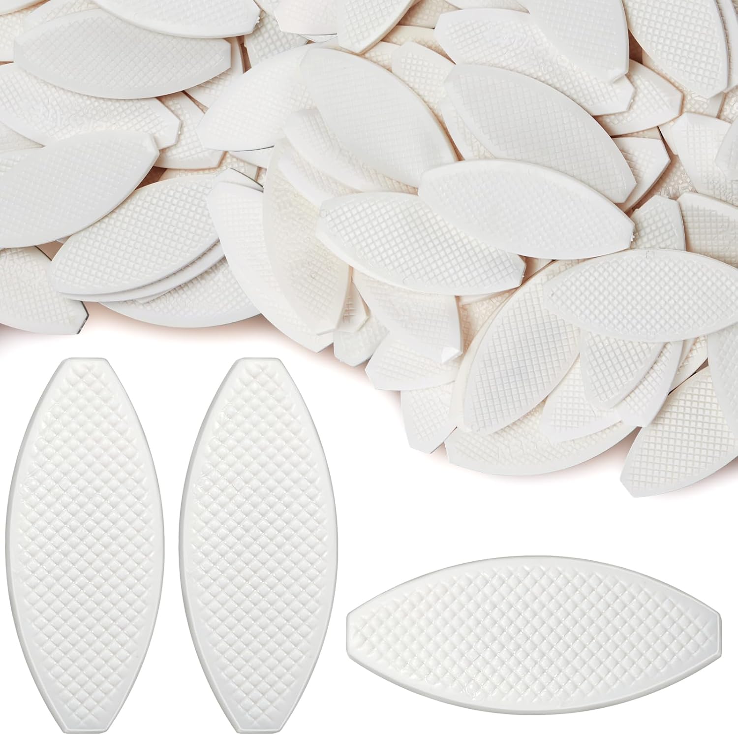 100 Pcs PVC Biscuits Joining Biscuits Joiner Tool for PVC Trim, Deck, Joinery, DIY