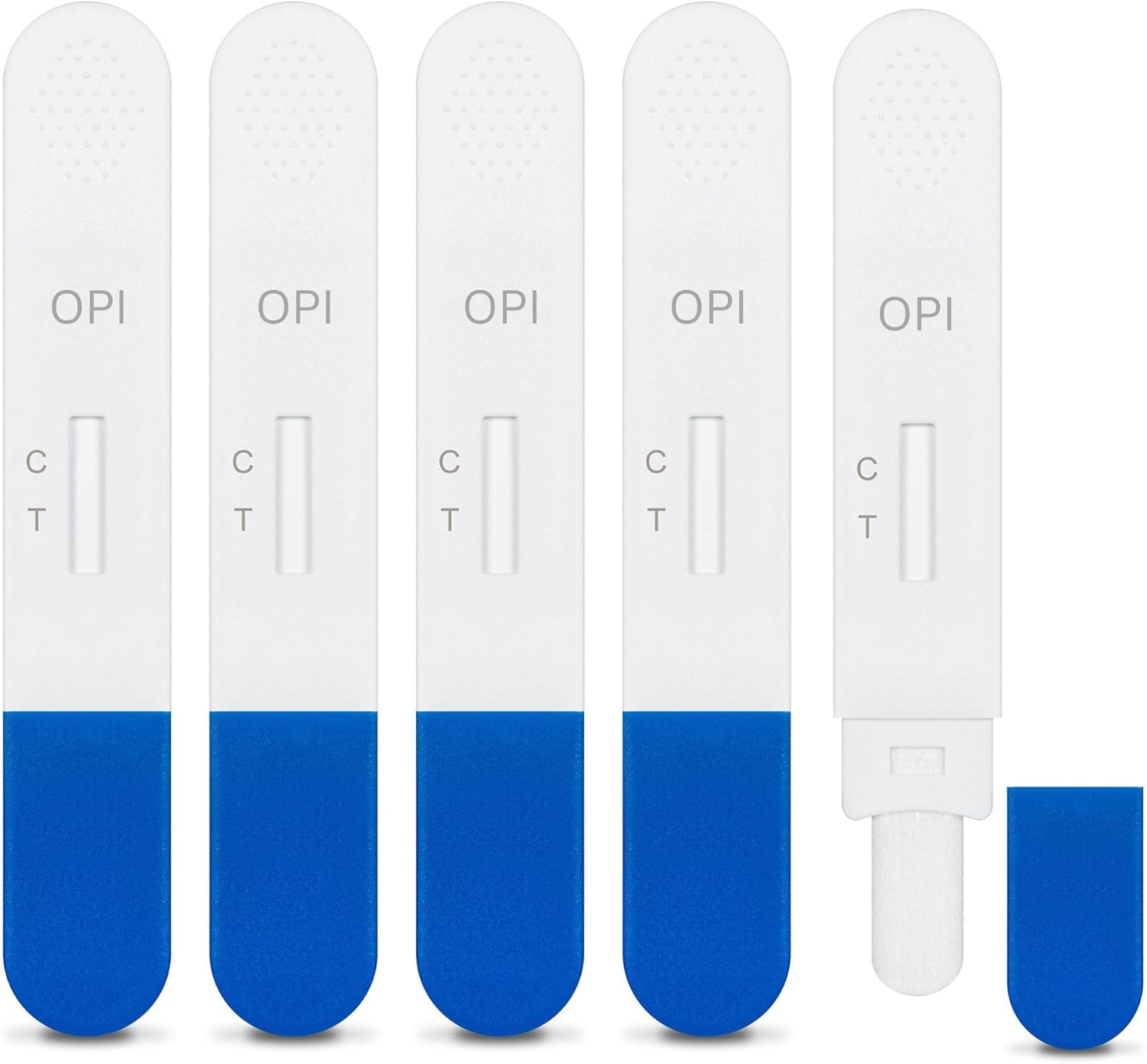 5 x SalyvGenics Opiate Saliva Drug Test | Rapid Test for Opiates (Heroin, Morphine, Codeine) in Saliva Oral Fluid | Opiate Drug Test Kit