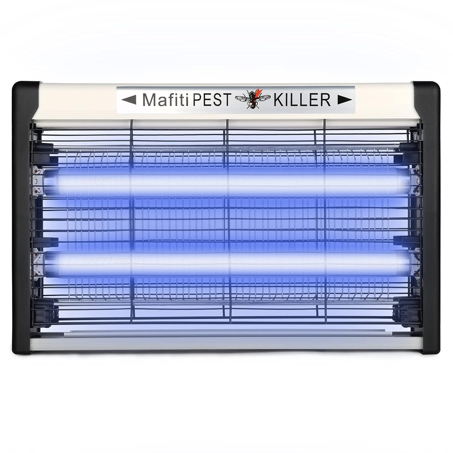 Mafiti Fly Killer,Fly Zapper Indoor Mosquito Zapper Attracting Flies with UV Light 20W for Kitchen,Home,Indoor Garden Yard Commercial or Domestic Usage-Black