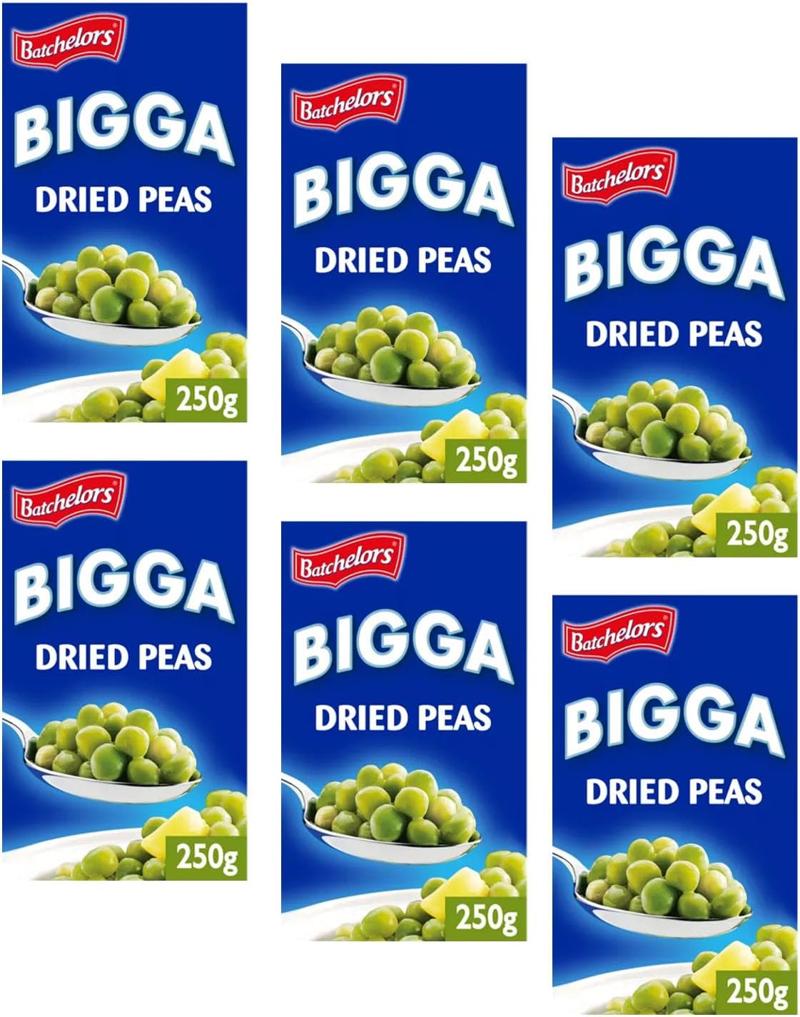 Batchelors Bigga Dried Marrowfat Peas Pack of 6