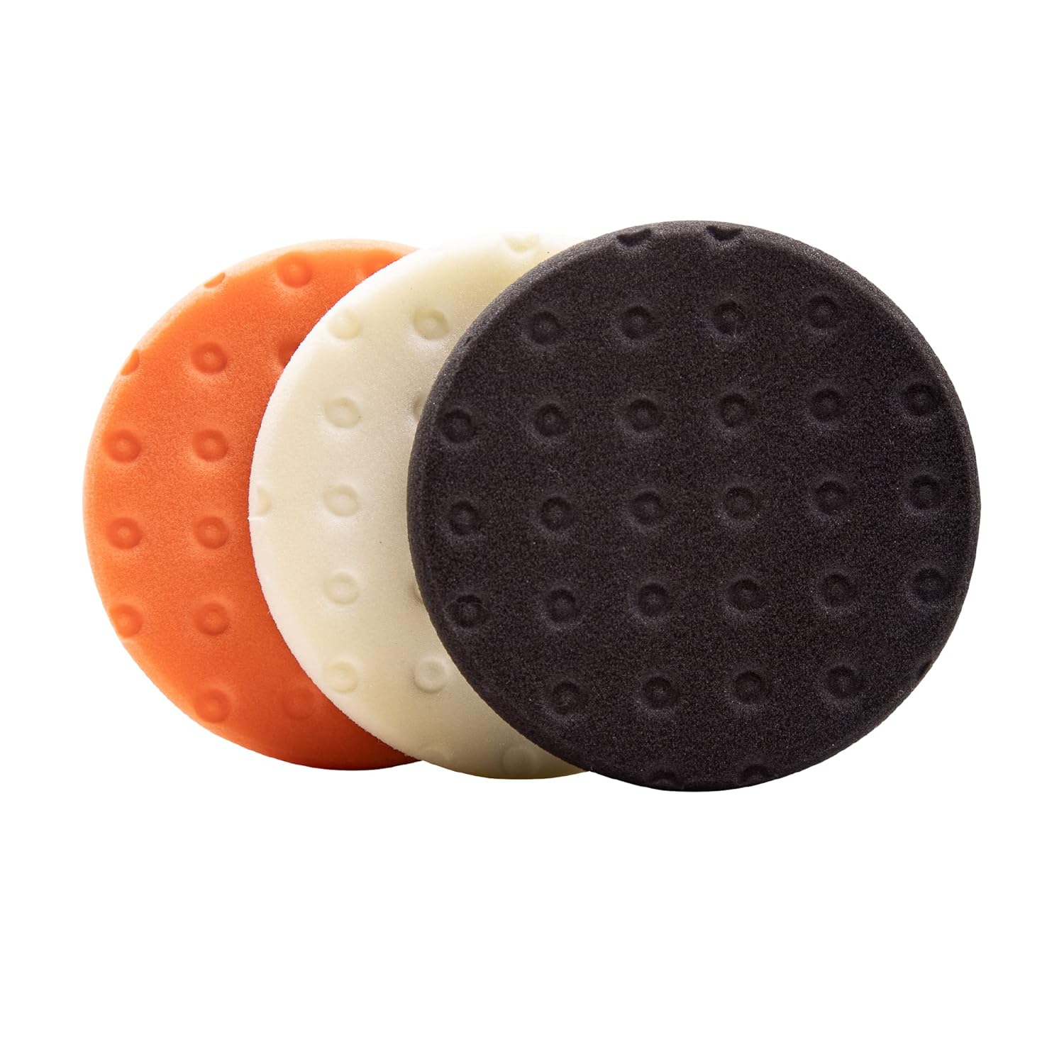 5.5" CCS Foam Pad Kit (Set of 3) – Light Cutting, Polishing and Finishing. Fits 5" Backing Plate.