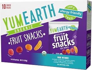 YumEarth Organic Fruit Snacks Box, 0.7 Ounce (Pack of 10)
