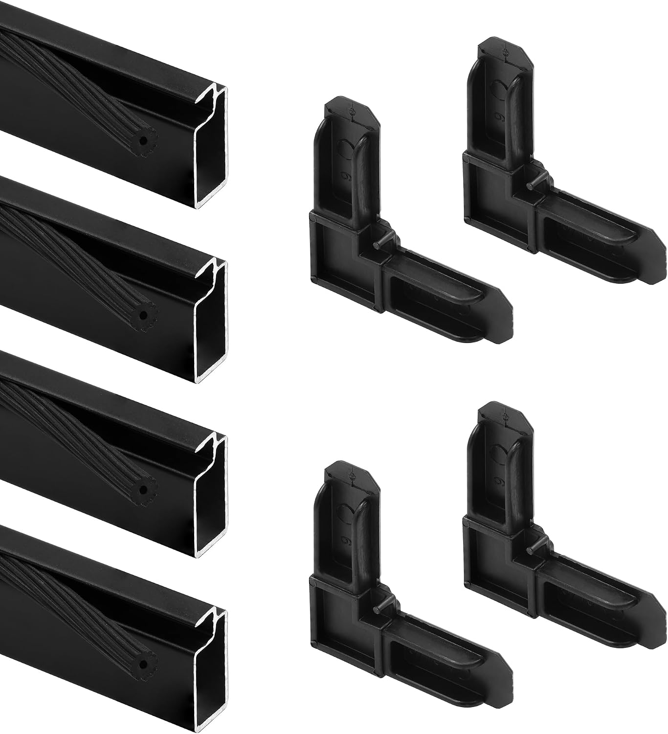 Prime-Line PL 7791 Screen Frame, Matte Black